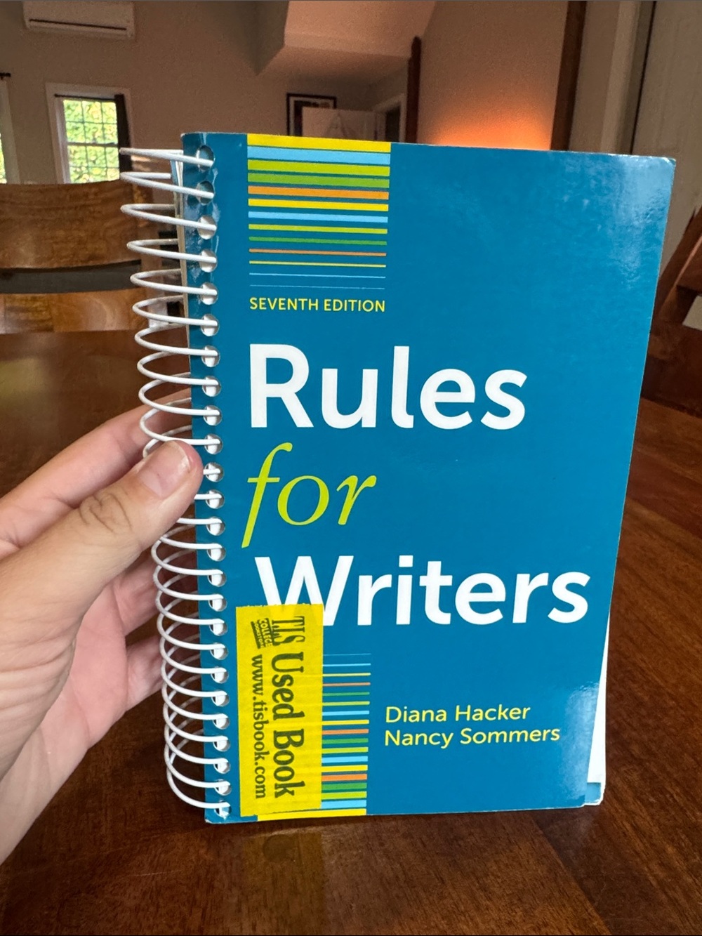 Rules for Writers by Diana Hacker & Nancy Sommers 7th Edition